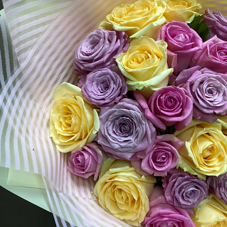 29 роз микс - Фото 5
