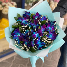 Букет "Дендробиум Блю"