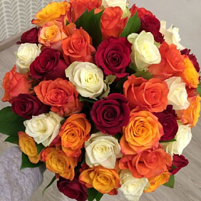 Букет цветов "Весеннее настроение"