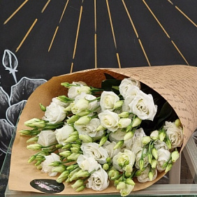 Букет из эустомы №166