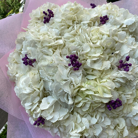 Букет цветов Черника со сливками - Фото 3