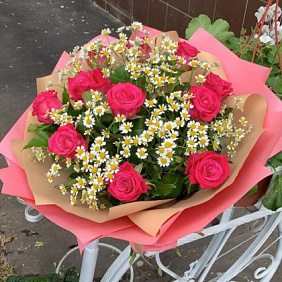 Букет цветов "Летний бриз" №160