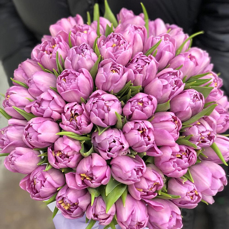 Коробочка Тюльпаны Лавандовые - Фото 5