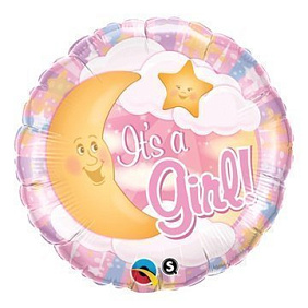 Фольгированный шар "Для девочки!"