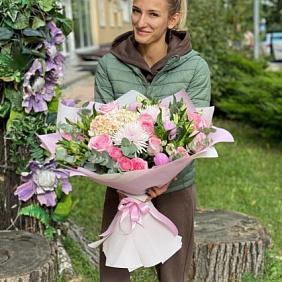 Букеты цветов "Осенняя нежность" №160