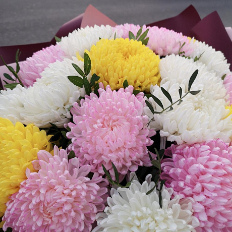 Букет микс Рай №160 - Фото 6