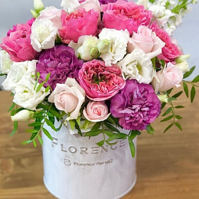 Цветы в коробке №843