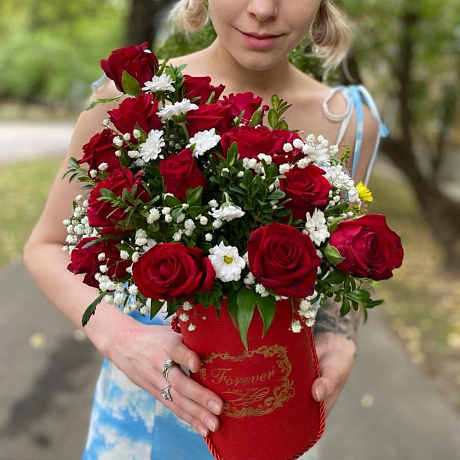 Композиция из цветов «Страсть» - Фото 3