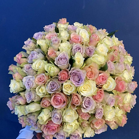 Нежный микс из роз "L" №160