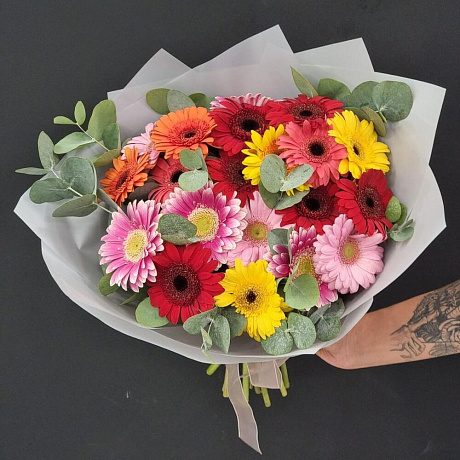 Букет Гермини 21шт - Фото 4