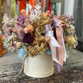 Букет цветов "Щербет со сливками"