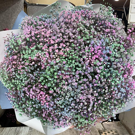 Букет цветов Разноцветные облака - Фото 5