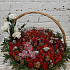 Корзина с ягодами, орхидеями и клубникой в шоколаде - Фото 1