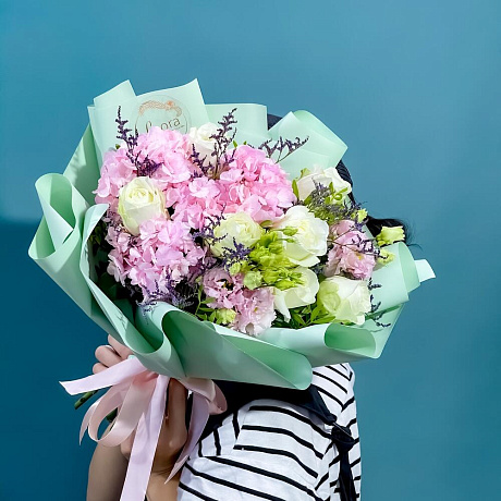 Букет цветов Мятное суфле - Фото 3