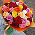 Яркое ассорти  из роз - Фото 5