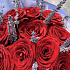 Красные розы с лавандой - Фото 5