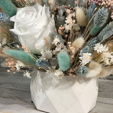 Букет цветов Лёгкость №160 - Фото 3