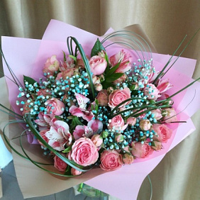 Букет цветов "Нежный" №160