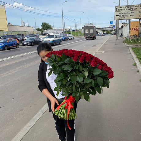Букет цветов Жемчужина №160 - Фото 3