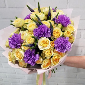 Букет цветов "Яркий день" №164