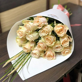 Букет "Кремовый десерт" №160