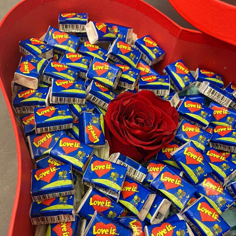 Сердце с розой - Фото 4