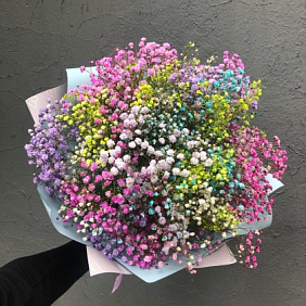 Букет цветов "Радуга мини"