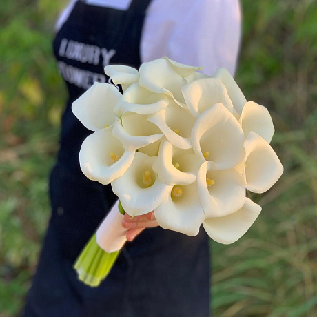 Букет невесты Luxury Flowers Белая Калла - Фото 5