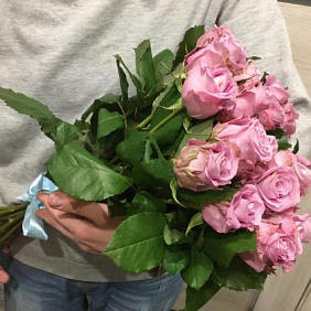 Букет моно Роза 19