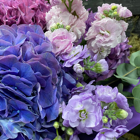 Букет из Гидрангии - Фото 5