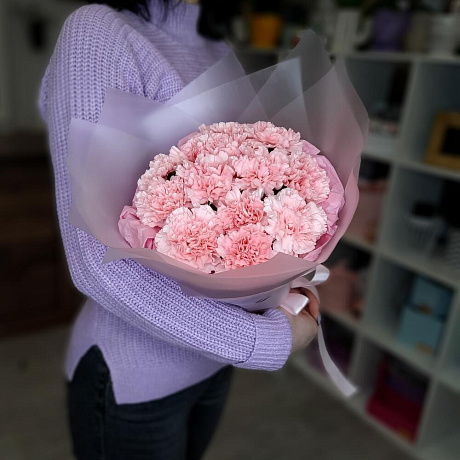 Букет из диантуса №169 - Фото 4