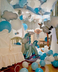 Композиция из шаров "МЕГА Комплект"