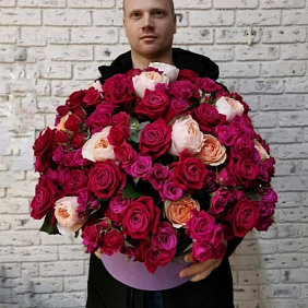 Букет цветов "Весомый аргумент"