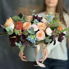 Букет цветов "Лесная поляна"