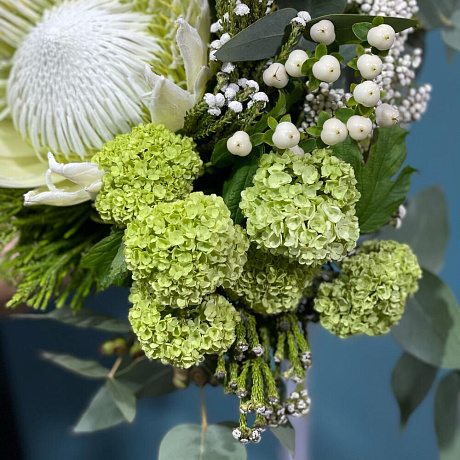 Букет цветов Протея для невесты - Фото 4