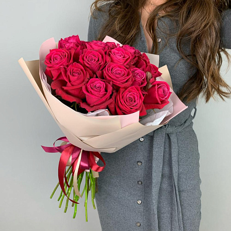 Букет «Малиновый привет» - Фото 3