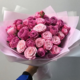 Пионовидная роза №167