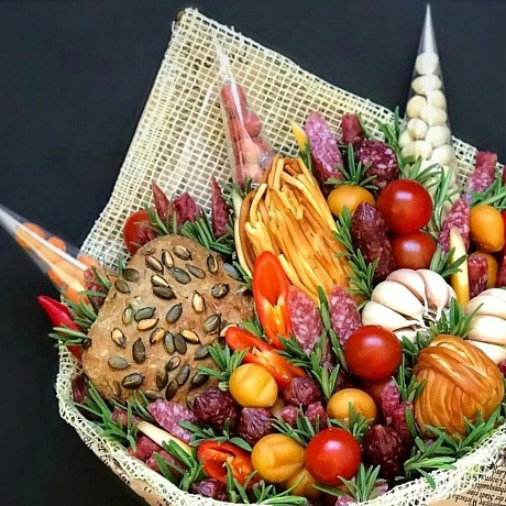 Съедобный букет Кулек Закусочный - Фото 2