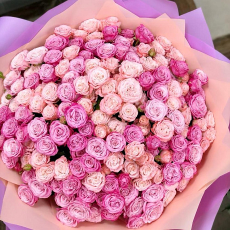 Букет из 71 розы Bombastic  - Фото 2