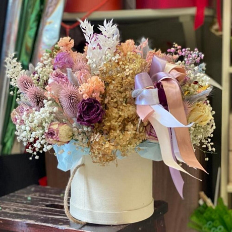 Букет цветов Щербет со сливками - Фото 4