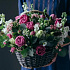 Корзина с пионовидной розы - Фото 1