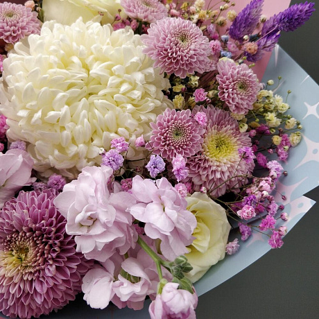 Букет цветов Нежный №162 - Фото 4