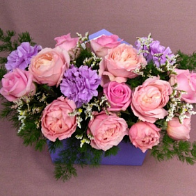 Конверт с цветами