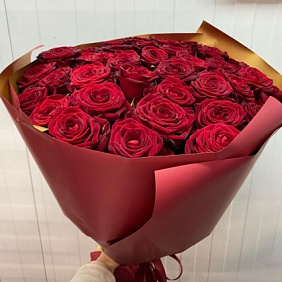 41 Красная роза