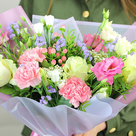 Букет цветов Гармоничный аккорд №160 - Фото 2