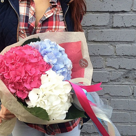 Букет цветов "Прощание с зимой"