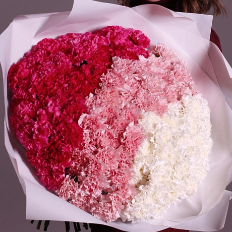 Букет из 101 гвоздики - Фото 2