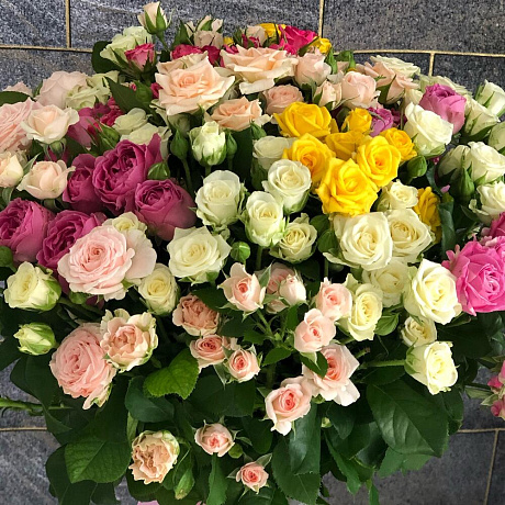 Букет 31 кустовая Роза - Фото 6