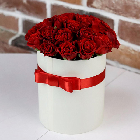 Коробки с цветами. Розы N41 - Фото 3