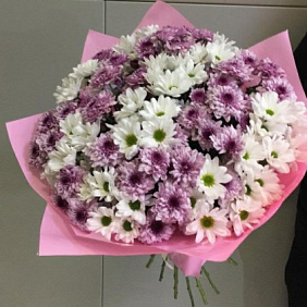 Букет цветов "Поляна хризантем"